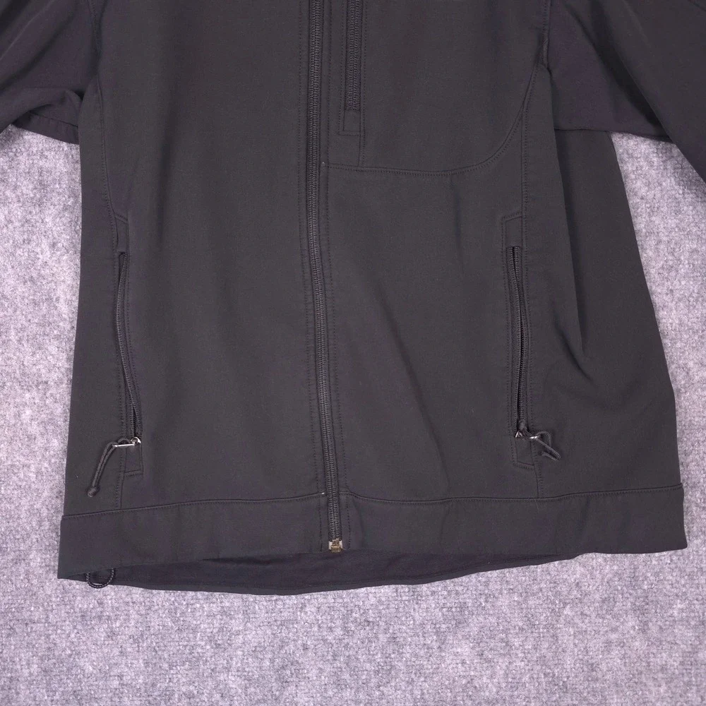 The North Face Apex Bionic Softshell Jacket Mens Small Black Windproof Outdoor